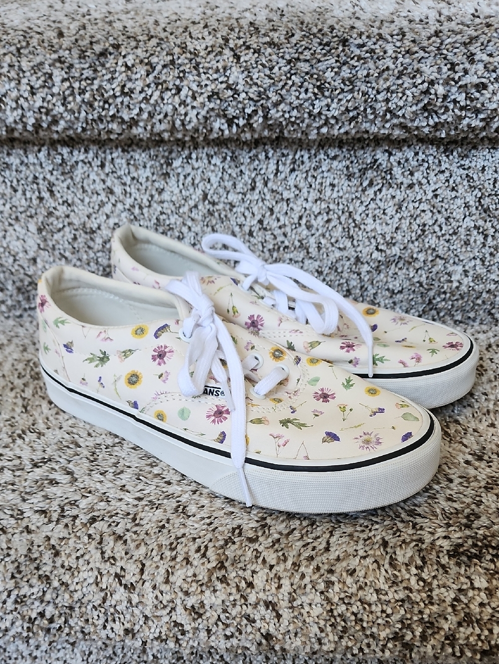 Vans Doheny Flower Sneakers Sz 6.5
